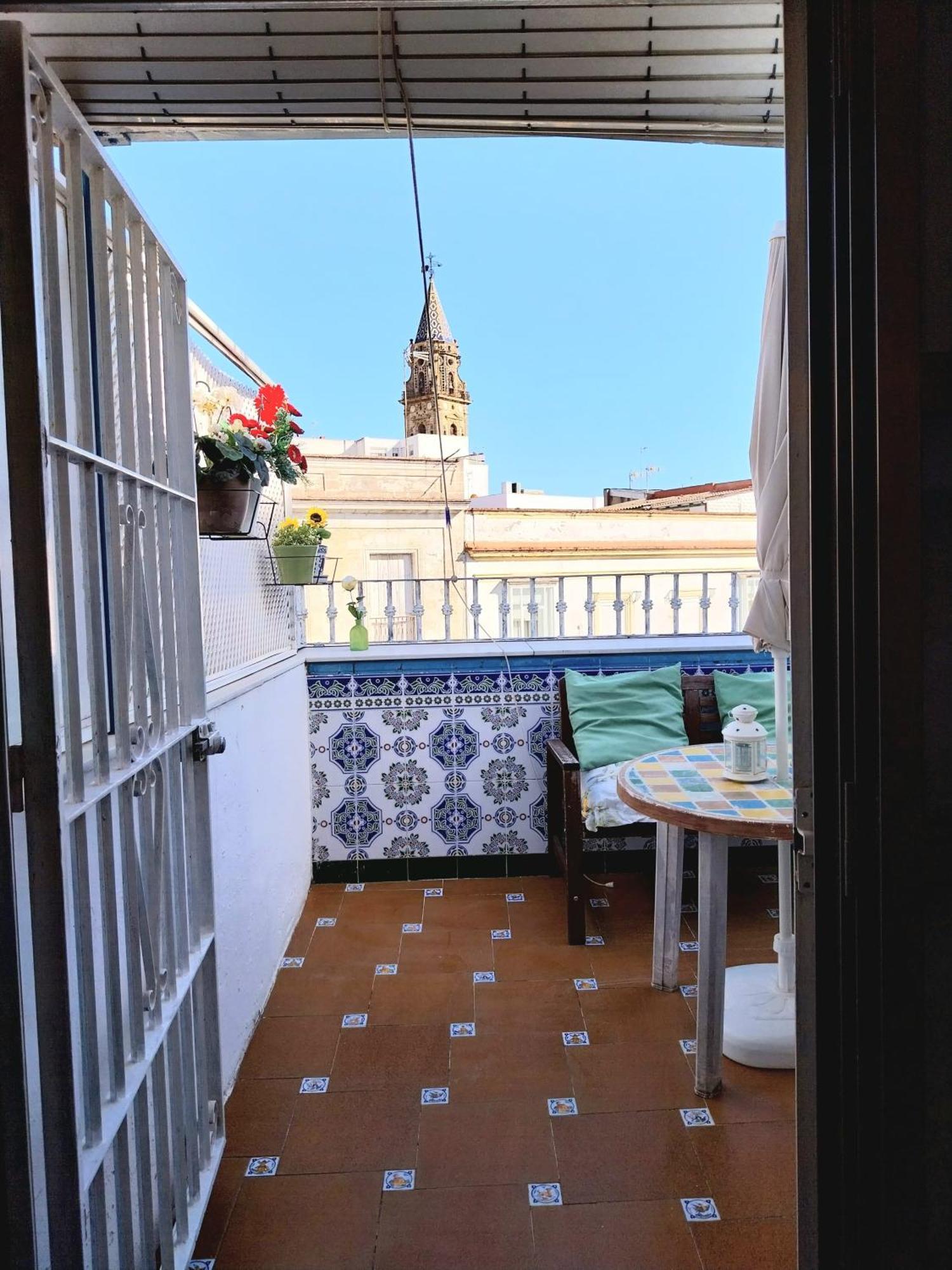 Top Atico Estudio Plaza Del Arenal - Terraza Con Vistas เฮเรซ เด ลาฟรอนเตรา ภายนอก รูปภาพ